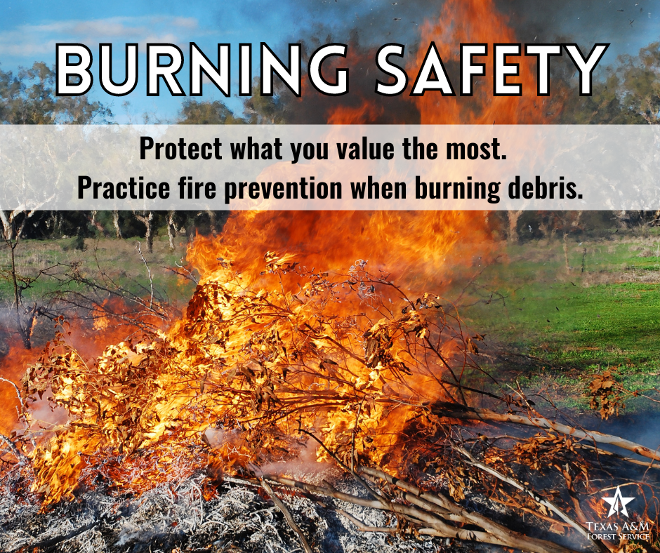 Summer Season Wildfire Prevention - Debris Burning Safety Summer Season Wildfire Prevention - Debris Burning Safety